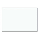 U Brands wholesale. Melamine Dry Erase Board, 72 X 48, White Surface, Silver Frame. HSD Wholesale: Janitorial Supplies, Breakroom Supplies, Office Supplies.