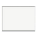 U Brands wholesale. Magnetic Dry Erase Board With Aluminum Frame, 48 X 36, White Surface, Silver Frame. HSD Wholesale: Janitorial Supplies, Breakroom Supplies, Office Supplies.