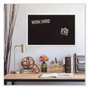 U Brands wholesale. Magnetic Chalkboard With Decor Frame, 30 X 20, Black Surface-white Frame. HSD Wholesale: Janitorial Supplies, Breakroom Supplies, Office Supplies.