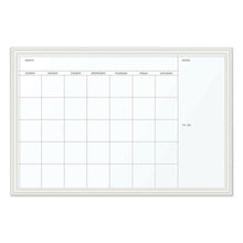 Load image into Gallery viewer, U Brands wholesale. Magnetic Dry Erase Calendar With Decor Frame, 30 X 20, White Surface And Frame. HSD Wholesale: Janitorial Supplies, Breakroom Supplies, Office Supplies.