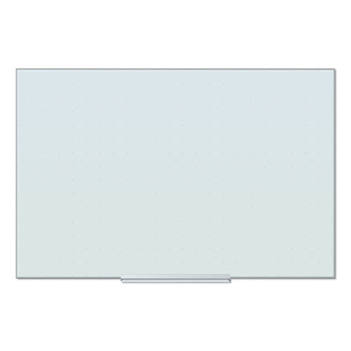 U Brands wholesale. Floating Glass Ghost Grid Dry Erase Board, 36 X 24, White. HSD Wholesale: Janitorial Supplies, Breakroom Supplies, Office Supplies.