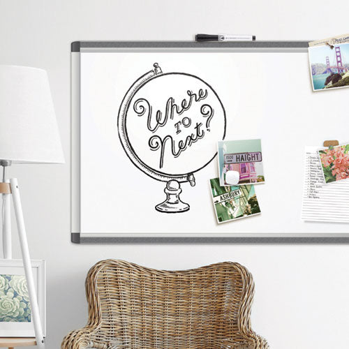 U Brands wholesale. Pinit Magnetic Dry Erase Board, 24 X 18, White. HSD Wholesale: Janitorial Supplies, Breakroom Supplies, Office Supplies.