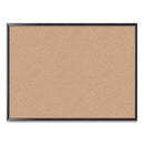 U Brands wholesale. Cork Bulletin Board, 48 X 36, Natural Surface, Black Frame. HSD Wholesale: Janitorial Supplies, Breakroom Supplies, Office Supplies.