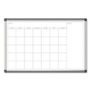 U Brands wholesale. Pinit Magnetic Dry Erase Undated One Month Calendar, 36 X 24, White. HSD Wholesale: Janitorial Supplies, Breakroom Supplies, Office Supplies.