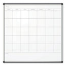 U Brands wholesale. Pinit Magnetic Dry Erase Undated One Month Calendar, 36 X 36, White. HSD Wholesale: Janitorial Supplies, Breakroom Supplies, Office Supplies.