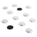 U Brands wholesale. High Energy Magnets, Circle, Silver, 1.25" Dia, 12-pack. HSD Wholesale: Janitorial Supplies, Breakroom Supplies, Office Supplies.