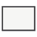 U Brands wholesale. Magnetic Dry Erase Board With Mdf Frame, 24 X 18, White Surface, Black Frame. HSD Wholesale: Janitorial Supplies, Breakroom Supplies, Office Supplies.