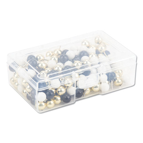 U Brands wholesale. Fashion Sphere Push Pins, Plastic, Assorted, 7-16", 200-pack. HSD Wholesale: Janitorial Supplies, Breakroom Supplies, Office Supplies.