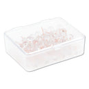 U Brands wholesale. Fashion Sphere Push Pins, Plastic, Clear-rose Gold, 7-16", 100-pack. HSD Wholesale: Janitorial Supplies, Breakroom Supplies, Office Supplies.