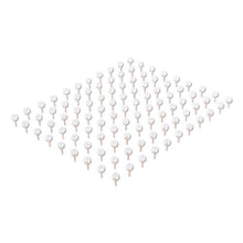 Load image into Gallery viewer, U Brands wholesale. Fashion Sphere Push Pins, Plastic, Clear-rose Gold, 7-16&quot;, 100-pack. HSD Wholesale: Janitorial Supplies, Breakroom Supplies, Office Supplies.