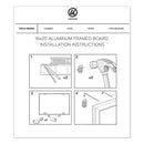 U Brands wholesale. Magnetic Dry Erase Board, 20 X 16, White. HSD Wholesale: Janitorial Supplies, Breakroom Supplies, Office Supplies.