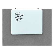 Load image into Gallery viewer, U Brands wholesale. Cubicle Glass Dry Erase Board, 20 X 16, White. HSD Wholesale: Janitorial Supplies, Breakroom Supplies, Office Supplies.