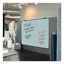 Load image into Gallery viewer, U Brands wholesale. Cubicle Glass Dry Erase Board, 20 X 16, White. HSD Wholesale: Janitorial Supplies, Breakroom Supplies, Office Supplies.