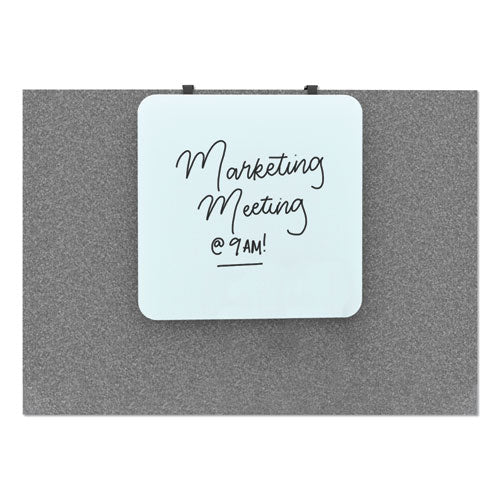 U Brands wholesale. Cubicle Glass Dry Erase Board, 12 X 12, White. HSD Wholesale: Janitorial Supplies, Breakroom Supplies, Office Supplies.