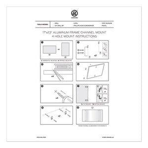 U Brands wholesale. 4n1 Magnetic Dry Erase Combo Board, 24 X 18, White-natural. HSD Wholesale: Janitorial Supplies, Breakroom Supplies, Office Supplies.