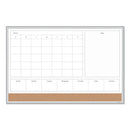 U Brands wholesale. 4n1 Magnetic Dry Erase Combo Board, 36 X 24, White-natural. HSD Wholesale: Janitorial Supplies, Breakroom Supplies, Office Supplies.