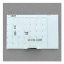U Brands wholesale. Floating Glass Dry Erase Undated One Month Calendar, 36 X 24, White. HSD Wholesale: Janitorial Supplies, Breakroom Supplies, Office Supplies.
