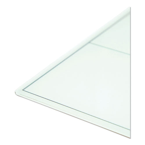 U Brands wholesale. Floating Glass Dry Erase Undated One Month Calendar, 48 X 36, White. HSD Wholesale: Janitorial Supplies, Breakroom Supplies, Office Supplies.