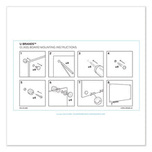 Load image into Gallery viewer, U Brands wholesale. Magnetic Glass Dry Erase Board Value Pack, 36 X 24, White. HSD Wholesale: Janitorial Supplies, Breakroom Supplies, Office Supplies.