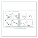 U Brands wholesale. Magnetic Glass Dry Erase Board Value Pack, 48 X 36, White. HSD Wholesale: Janitorial Supplies, Breakroom Supplies, Office Supplies.