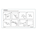 U Brands wholesale. Magnetic Glass Dry Erase Board Value Pack, 72 X 48, White. HSD Wholesale: Janitorial Supplies, Breakroom Supplies, Office Supplies.