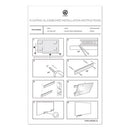 U Brands wholesale. Floating Glass Dry Erase Board, 48 X 36, White. HSD Wholesale: Janitorial Supplies, Breakroom Supplies, Office Supplies.