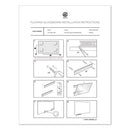 U Brands wholesale. Floating Glass Dry Erase Board, 72 X 36, White. HSD Wholesale: Janitorial Supplies, Breakroom Supplies, Office Supplies.