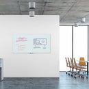 U Brands wholesale. Floating Glass Dry Erase Board, 72 X 36, White. HSD Wholesale: Janitorial Supplies, Breakroom Supplies, Office Supplies.