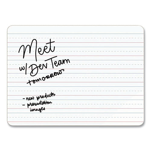 U Brands wholesale. Double-sided Dry Erase Lap Board, 12 X 9, White Surface, 10-pack. HSD Wholesale: Janitorial Supplies, Breakroom Supplies, Office Supplies.