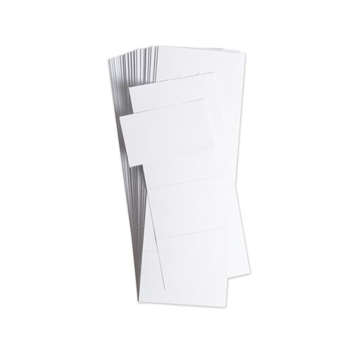 U Brands wholesale. Data Card Replacement, 3 X 1.75, White, 500-pack. HSD Wholesale: Janitorial Supplies, Breakroom Supplies, Office Supplies.