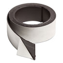 U Brands wholesale. Magnetic Adhesive Tape Roll, 1" X 4 Ft, Black, 1 Roll. HSD Wholesale: Janitorial Supplies, Breakroom Supplies, Office Supplies.