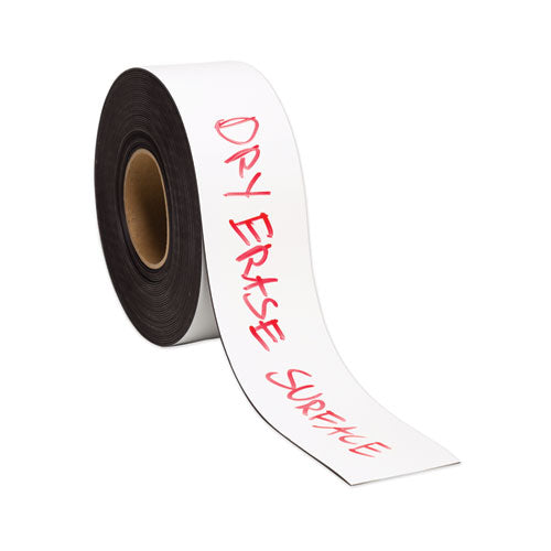 U Brands wholesale. Dry Erase Magnetic Tape Roll, 2" X 50 Ft, White, 1-roll. HSD Wholesale: Janitorial Supplies, Breakroom Supplies, Office Supplies.