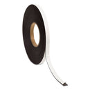 U Brands wholesale. Magnetic Adhesive Tape Roll, 0.5" X 50 Ft, Black, 1-roll. HSD Wholesale: Janitorial Supplies, Breakroom Supplies, Office Supplies.
