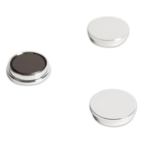 U Brands wholesale. Board Magnets, Circles, Silver, 1.25", 10-pack. HSD Wholesale: Janitorial Supplies, Breakroom Supplies, Office Supplies.