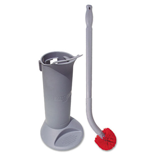 Unger® wholesale. UNGER Ergo Toilet Bowl Brush Complete: Wand, Brush Holder And 2 Heads. HSD Wholesale: Janitorial Supplies, Breakroom Supplies, Office Supplies.