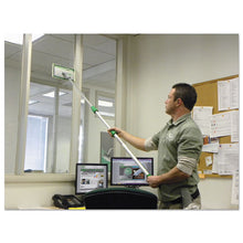 Load image into Gallery viewer, Unger® wholesale. UNGER Indoor Window Cleaning Kit, Aluminum, 72&quot; Extension Pole With 8&quot; Pad Holder. HSD Wholesale: Janitorial Supplies, Breakroom Supplies, Office Supplies.