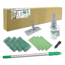 Load image into Gallery viewer, Unger® wholesale. UNGER Indoor Window Cleaning Kit, Aluminum, 72&quot; Extension Pole With 8&quot; Pad Holder. HSD Wholesale: Janitorial Supplies, Breakroom Supplies, Office Supplies.