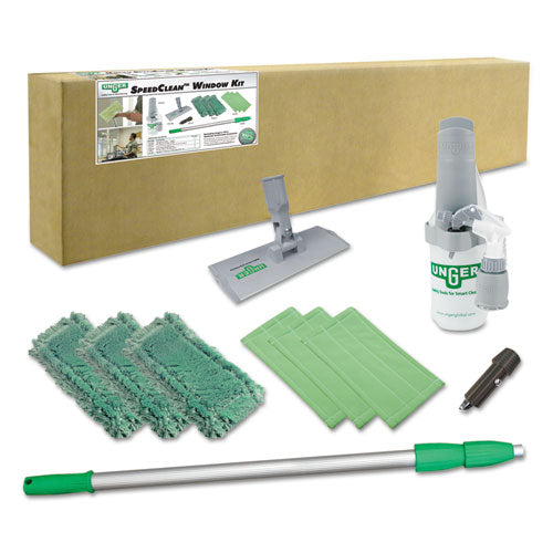 Unger® wholesale. UNGER Indoor Window Cleaning Kit, Aluminum, 72" Extension Pole With 8" Pad Holder. HSD Wholesale: Janitorial Supplies, Breakroom Supplies, Office Supplies.