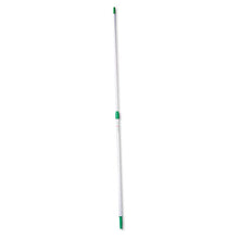 Load image into Gallery viewer, Unger® wholesale. UNGER OptiLoc Aluminum Extension Pole, 8ft, Two Sections, Green-silver. HSD Wholesale: Janitorial Supplies, Breakroom Supplies, Office Supplies.