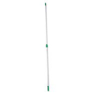 Unger® wholesale. UNGER OptiLoc Aluminum Extension Pole, 8ft, Two Sections, Green-silver. HSD Wholesale: Janitorial Supplies, Breakroom Supplies, Office Supplies.