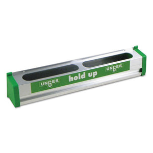 Unger® wholesale. UNGER Hold Up Aluminum Tool Rack, 18w X 3.5d X 3.5h, Aluminum-green. HSD Wholesale: Janitorial Supplies, Breakroom Supplies, Office Supplies.