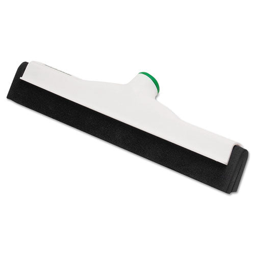 Unger® wholesale. UNGER Sanitary Standard Floor Squeegee, 18" Wide Blade, White Plastic-black Rubber. HSD Wholesale: Janitorial Supplies, Breakroom Supplies, Office Supplies.