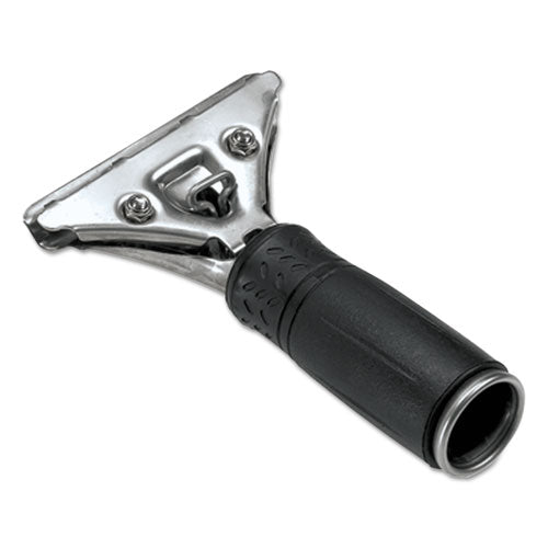 Unger® wholesale. UNGER Pro Stainless Steel Squeegee Handle, Rubber Grip, Black-steel, Screw Clamp. HSD Wholesale: Janitorial Supplies, Breakroom Supplies, Office Supplies.