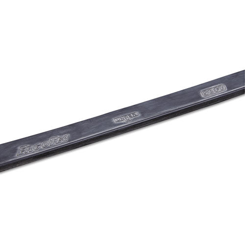Unger® wholesale. UNGER Ergotec Replacement Squeegee Blades, 18" Wide, Black Rubber, Soft, 12-pack. HSD Wholesale: Janitorial Supplies, Breakroom Supplies, Office Supplies.