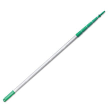 Load image into Gallery viewer, Unger® wholesale. UNGER Teleplus Modular Telescopic Extension Pole System, 6-30ft, Silver. HSD Wholesale: Janitorial Supplies, Breakroom Supplies, Office Supplies.