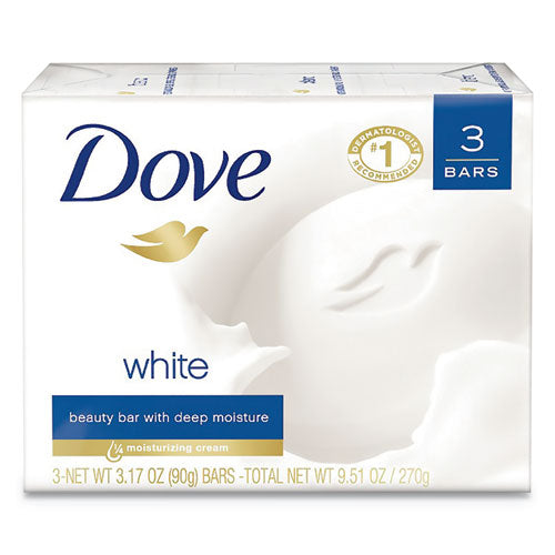 White Beauty Bar, Light Scent, 3.17 Oz, 12-carton. HSD Wholesale: Janitorial Supplies, Breakroom Supplies, Office Supplies.