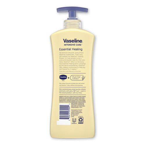 Vaseline® wholesale. Intensive Care Essential Healing Body Lotion, 20.3 Oz, Pump Bottle. HSD Wholesale: Janitorial Supplies, Breakroom Supplies, Office Supplies.