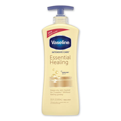 Vaseline® wholesale. Intensive Care Essential Healing Body Lotion, 20.3 Oz, Pump Bottle. HSD Wholesale: Janitorial Supplies, Breakroom Supplies, Office Supplies.