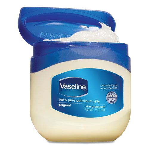 Vaseline® wholesale. Jelly Original, 1.75 Oz Jar, 144-carton. HSD Wholesale: Janitorial Supplies, Breakroom Supplies, Office Supplies.