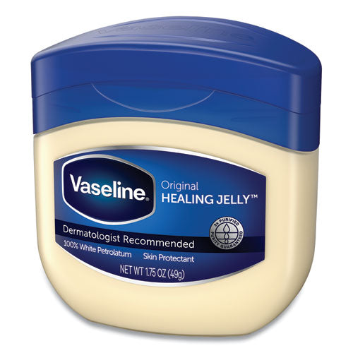 Vaseline® wholesale. Jelly Original, 1.75 Oz Jar. HSD Wholesale: Janitorial Supplies, Breakroom Supplies, Office Supplies.